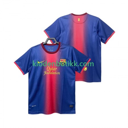FC Barcelona 2012 2013 Retro Hjemme Fotballdrakt Kortermet